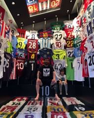 There were a few notable absentees from Messi's collection